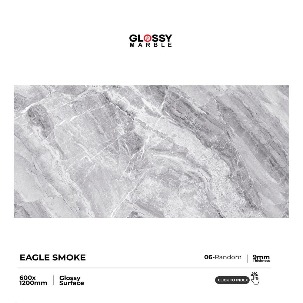 Stellar White Glossy Vitrified Tile