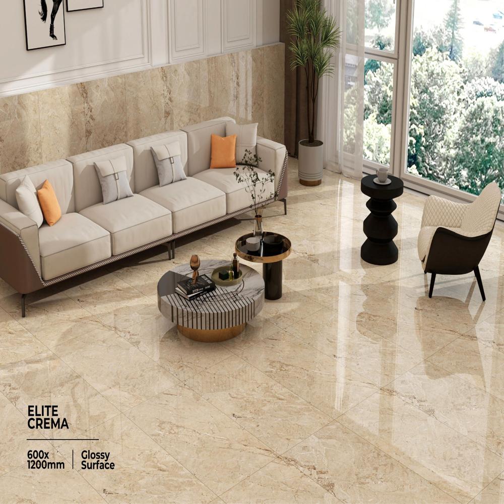 glossy vitrified tile