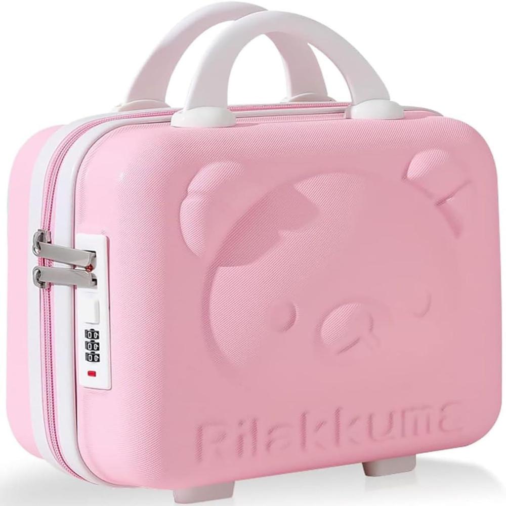 Mini Hard Shell Travel Luggage Makeup Vanity Case