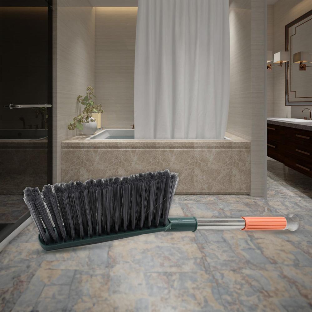 17 Inch Stainless Steel Sofa Cleaner Brush With Long Handle For Carpets & - Dimension (l*w*h): 44 X 4 X 9 Cm Millimeter (mm)