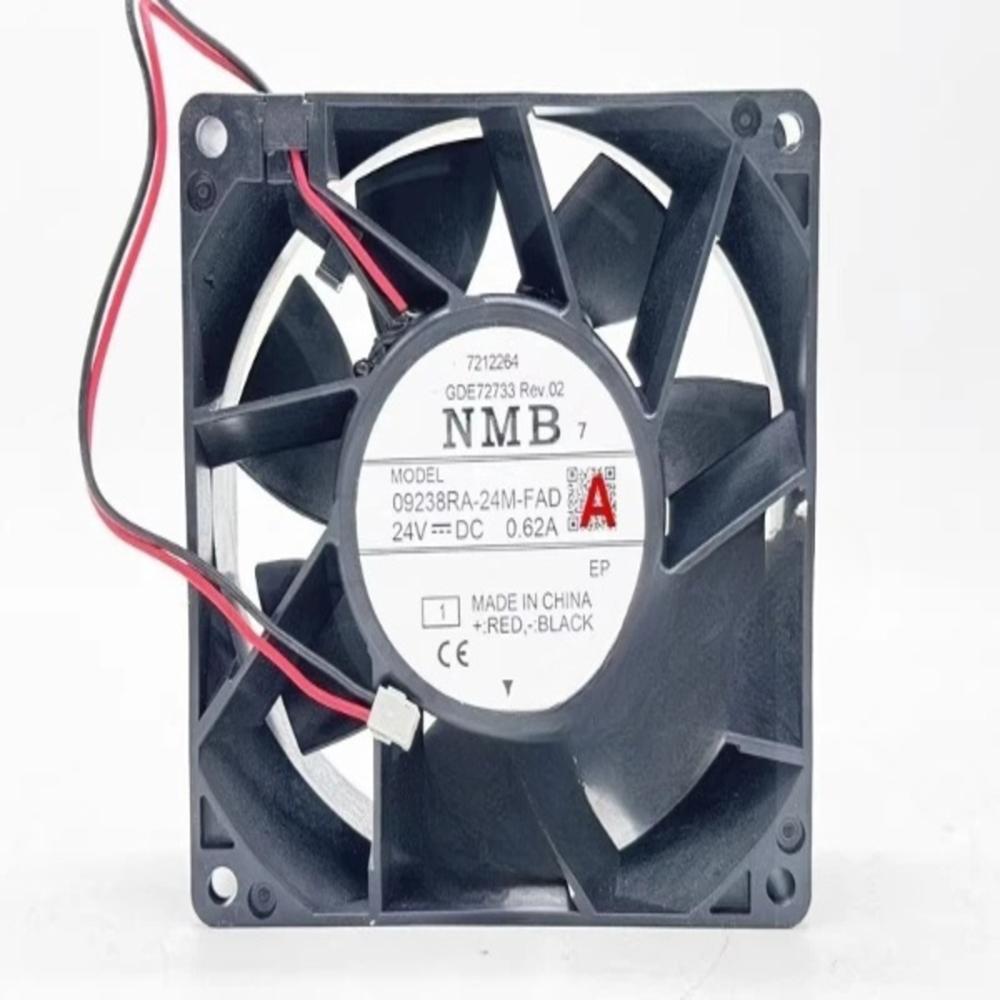 NMB 09238RA-24M-FAD 24V DC 0.62A 9238mm Ball Bearing Industrial Axial Cooling Fan