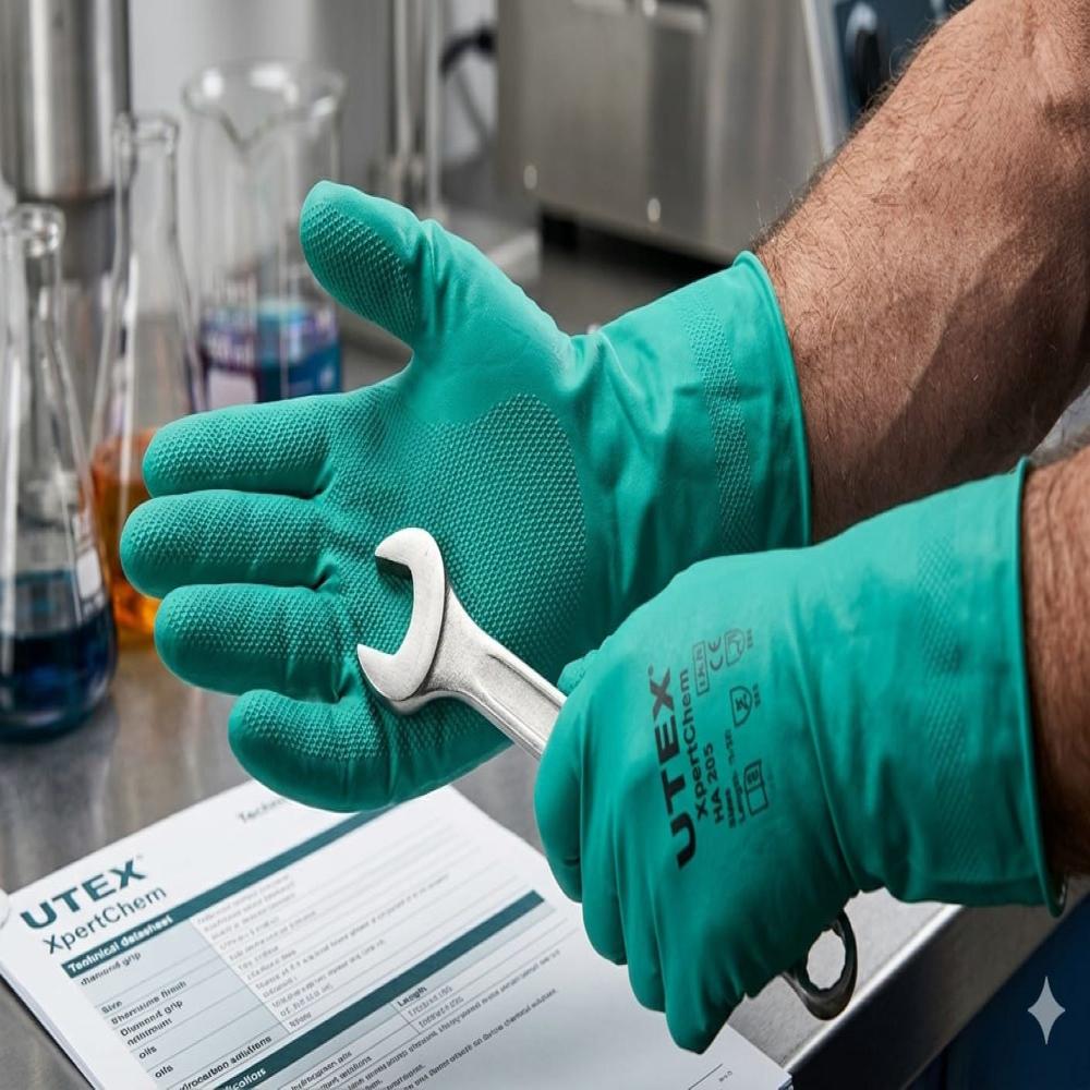 UTEX HA206 Chemical Resistant Hand Gloves