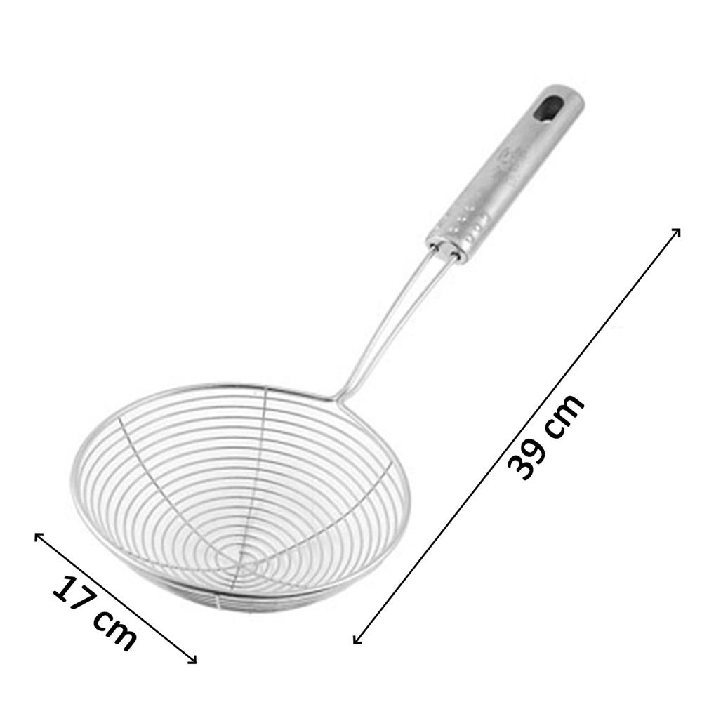 Round Stainless Steel Deep Fry / Mesh Strainer