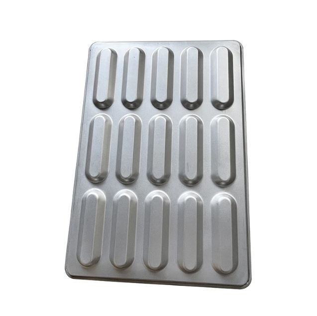 HOT DOG TRAY 15 INDENTS