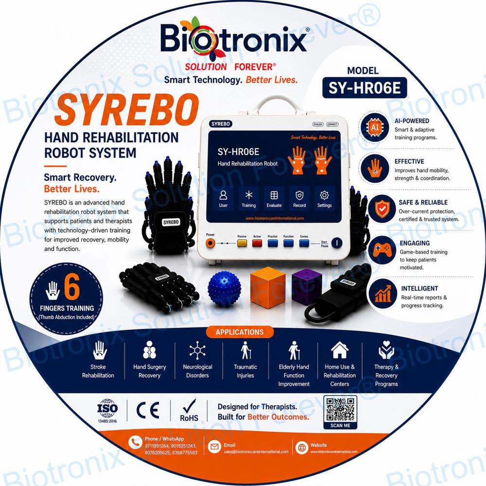 Smart Hand Rehabilitation Robot for Home Use