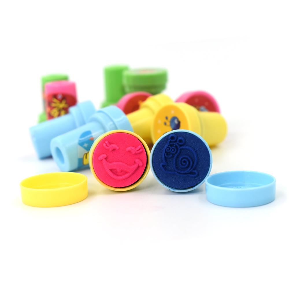 Stamp Set for Kids 12 Pc Creative Stamp Pack for Play & Learning Activities