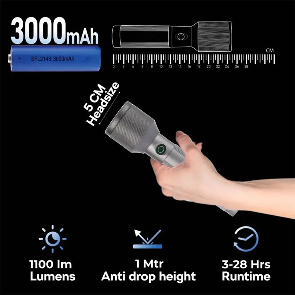 ROCK LIGHT RL-M12 METAL TORCH