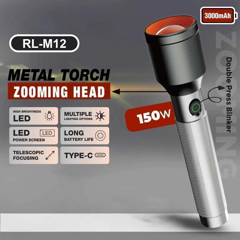ROCK LIGHT RL-M12 METAL TORCH
