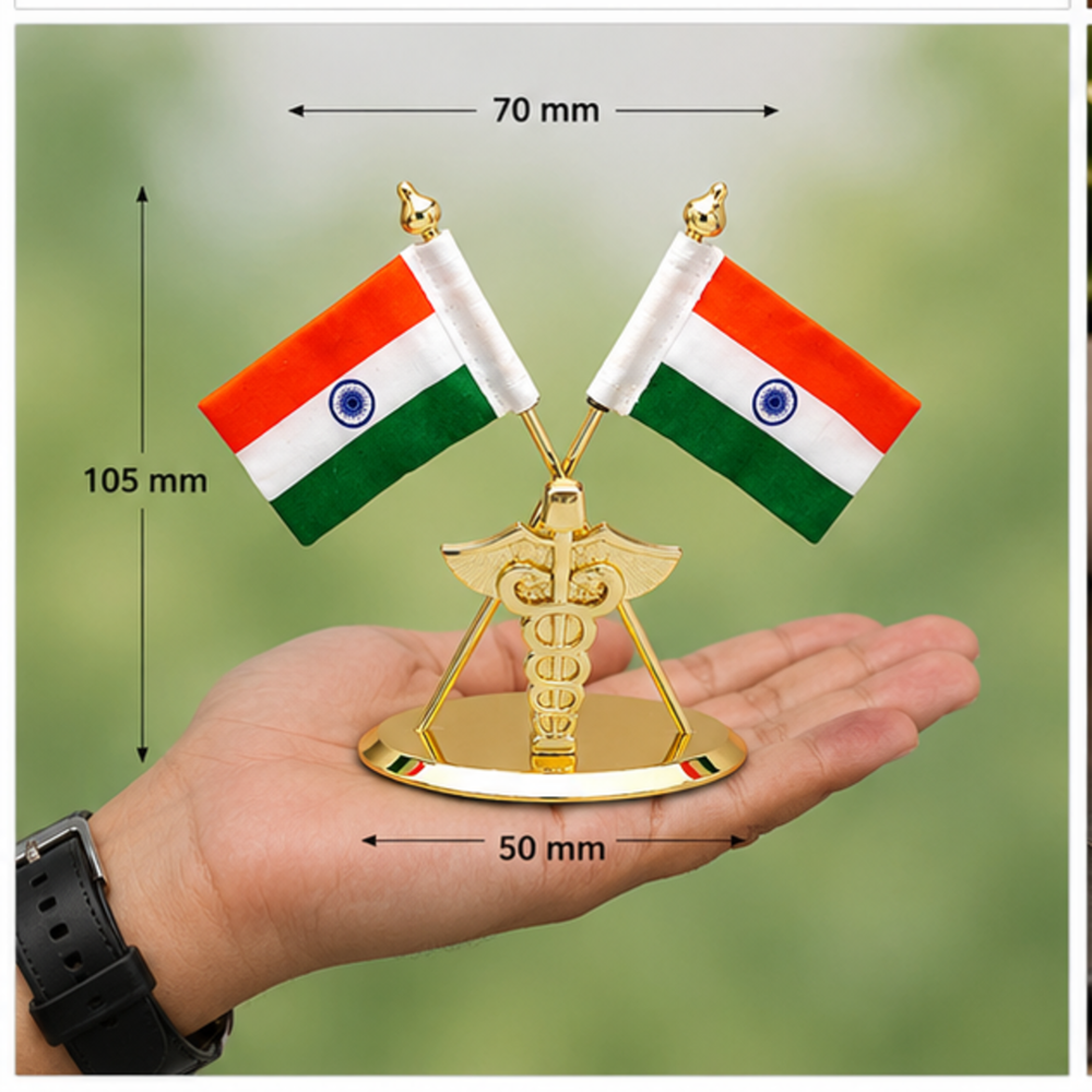 Medical Symbol Table Flag Stand