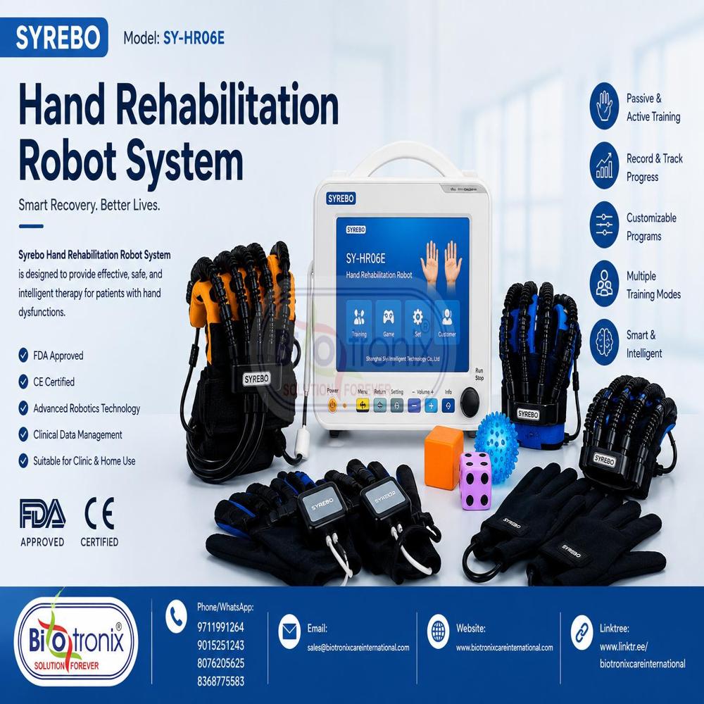 SYREBO C12 Finger Flexion Extension Training Glove