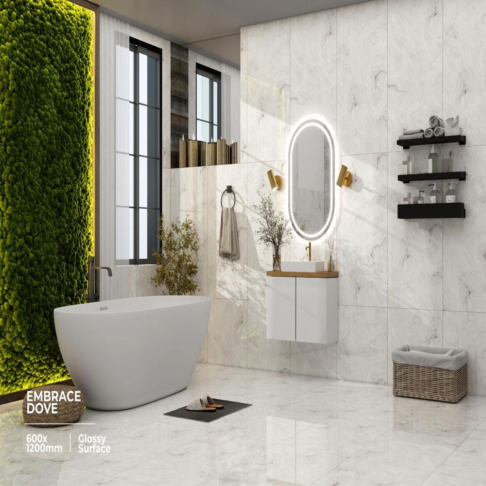 glossy vitrified tile