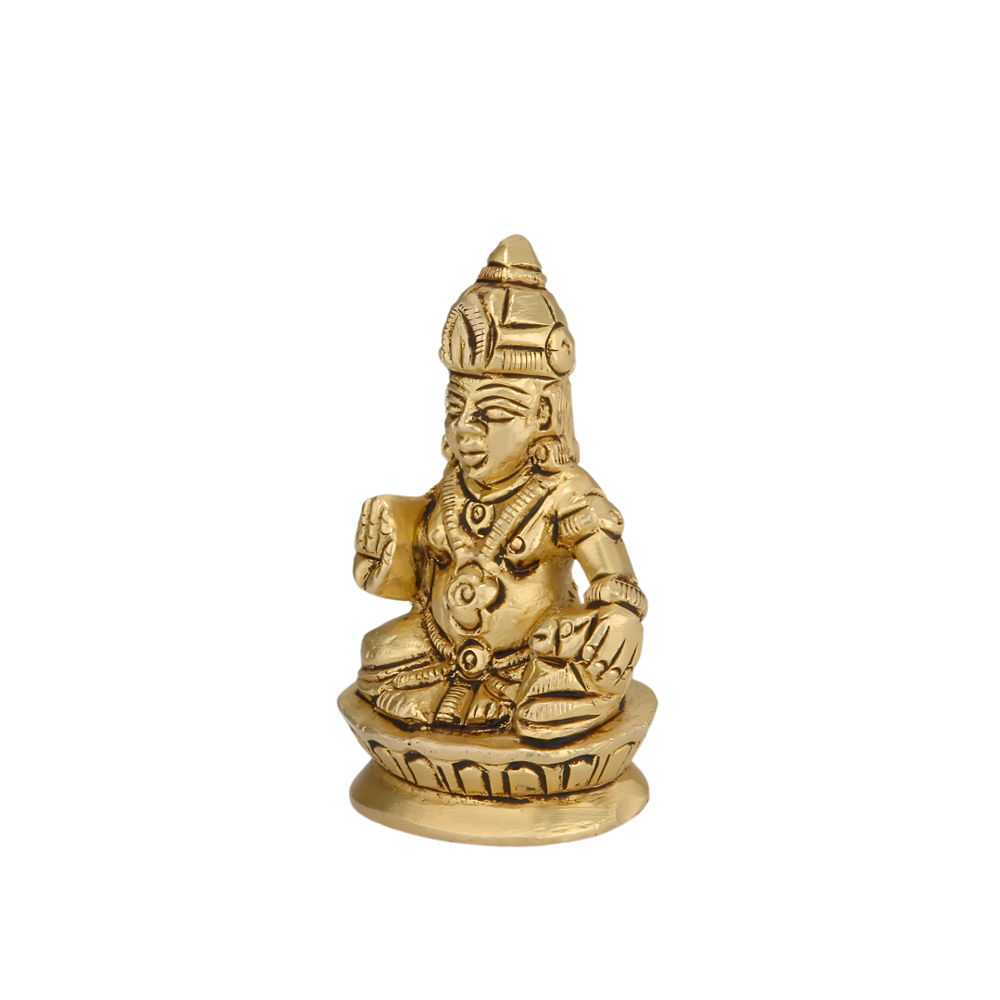 Brass Old Idol - Color: Golden