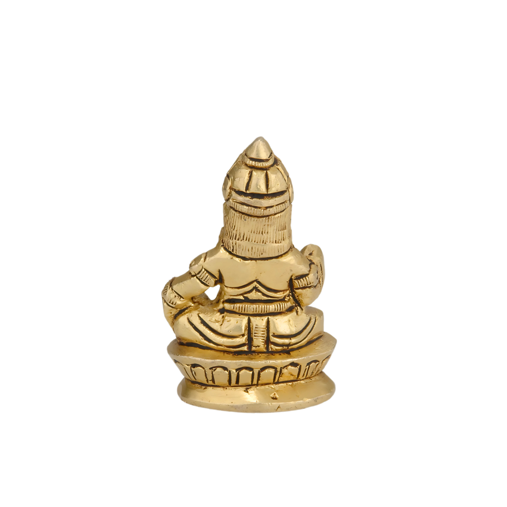 Brass Old Idol - Color: Golden
