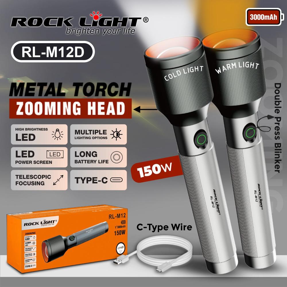 ROCK LIGHT RL-M12D METAL TOCH