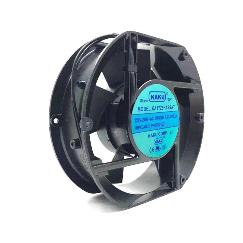 KAKU KA1725HA2SAT 220/240V AC 0.27/0.23A 17251mm Ball Bearing Industrial Axial Cooling Fan
