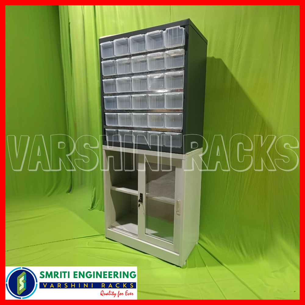 Pharmacy Glass Cabinet