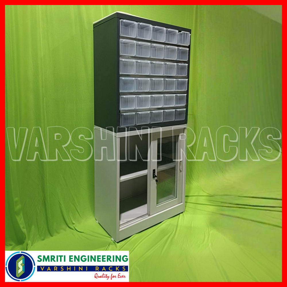 Pharmacy Glass Cabinet