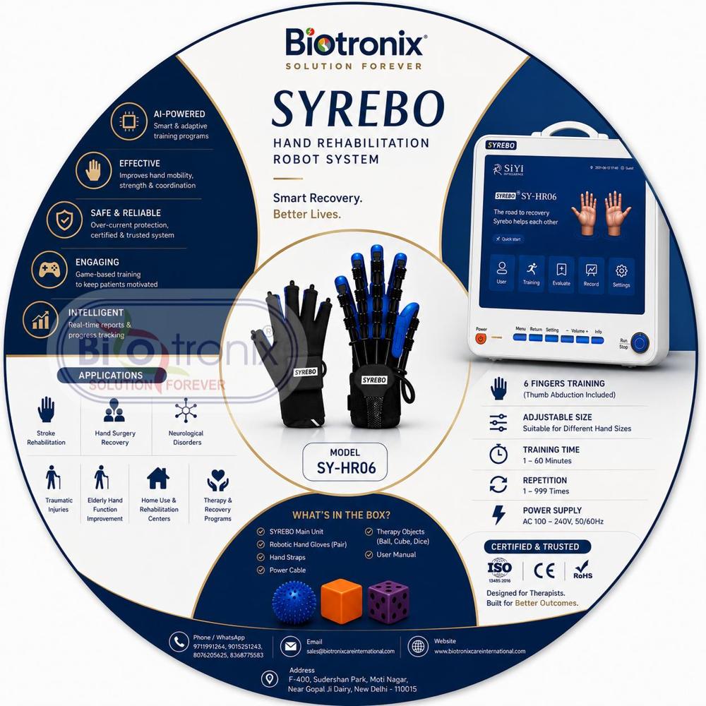 Advanced Hand Mobility Robotic Therapy Equipment