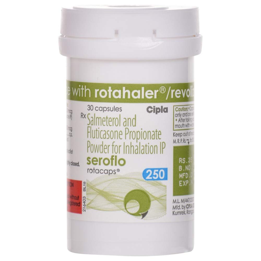 Seroflo 250mg Rotacaps - Dosage Form: Inhaler