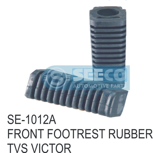 Front Footrest Rubber - EPDM Rubber, Weight 150-450 Grams | Sturdy Design, Durable Automotive Component