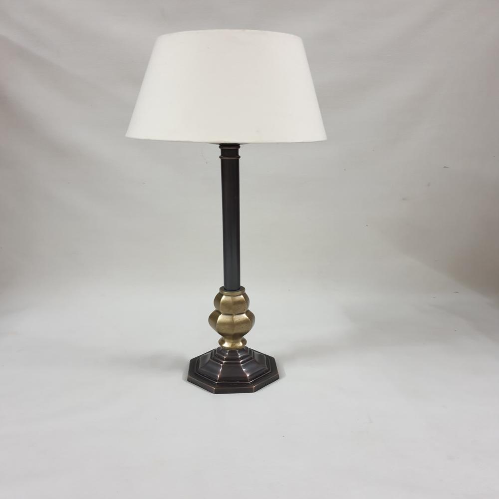 15208t Table Lamp - Color: Antique Brass & Bronze
