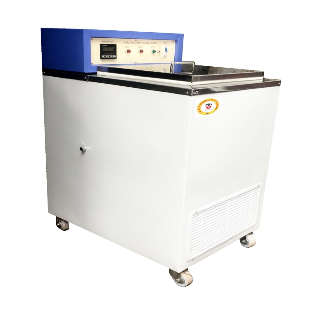 Recircilator Water Bath - Stainless Steel, 600x600x900 Mm, 10-30l | Digital Temp Controller, Castor Wheels, Eco-friendly Refrigerant