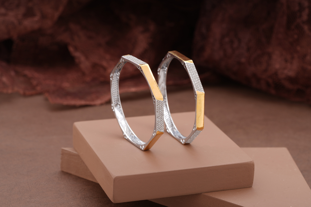 Silver Rohidium Bangles