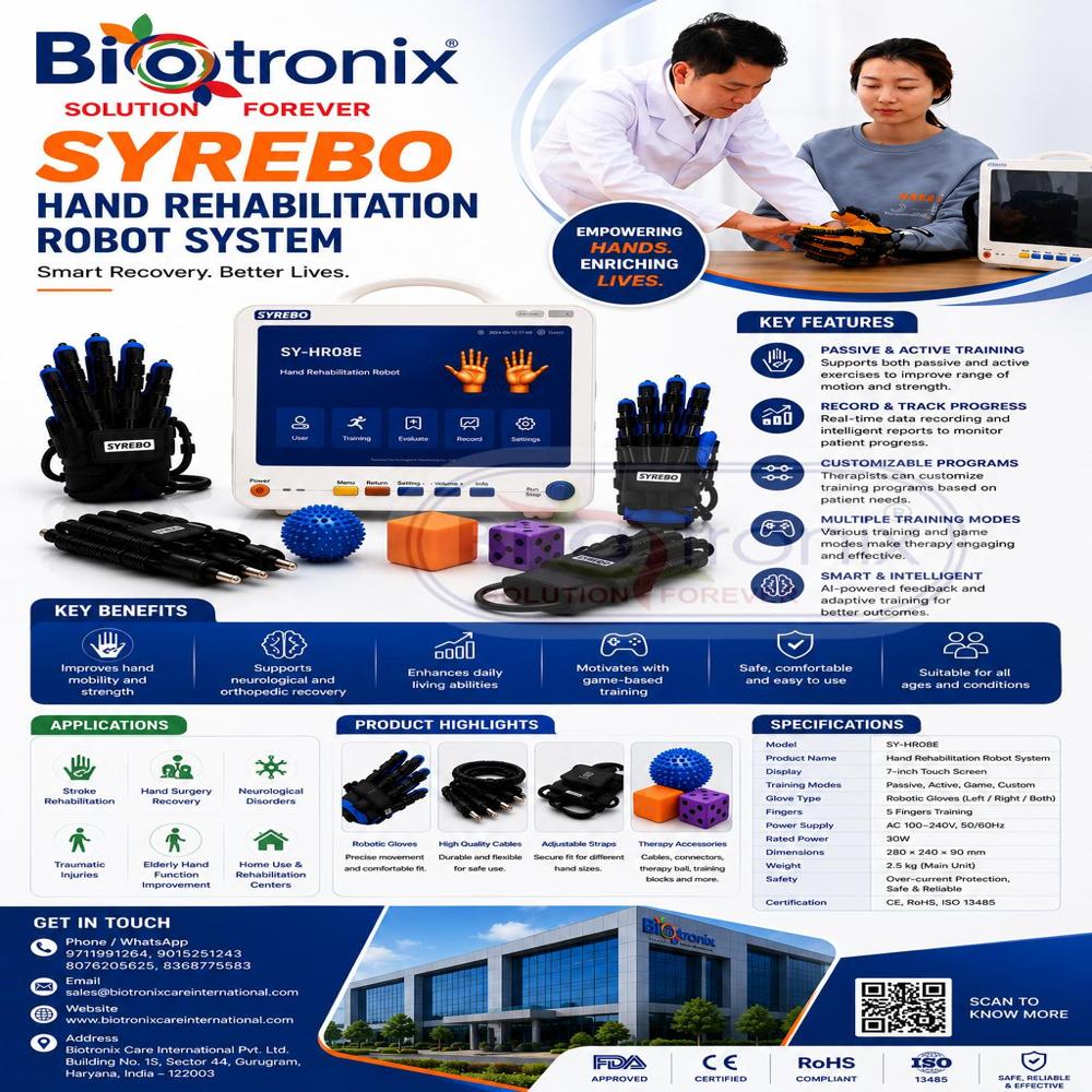 Hand Rehabilitation Robot for Neuro Recovery Programs