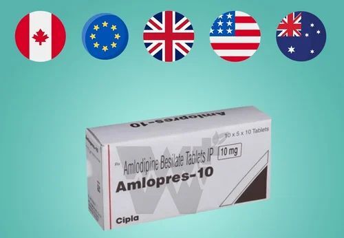 Amlodipine Besylate Amlopres 10mg Tablet
