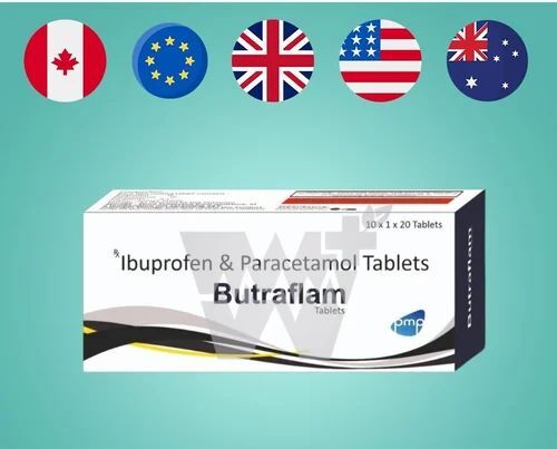 Butraflam Ibuprofen and Paracetamol Tablets