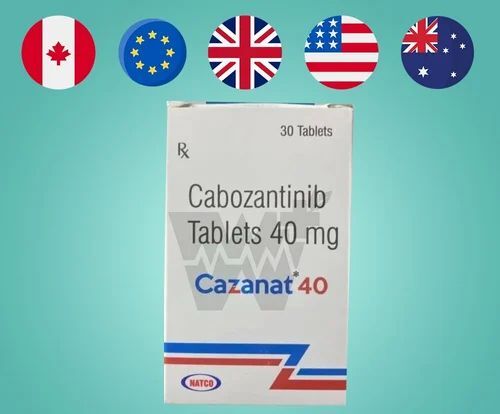 Cazanat Cabozantinib 40mg tablets