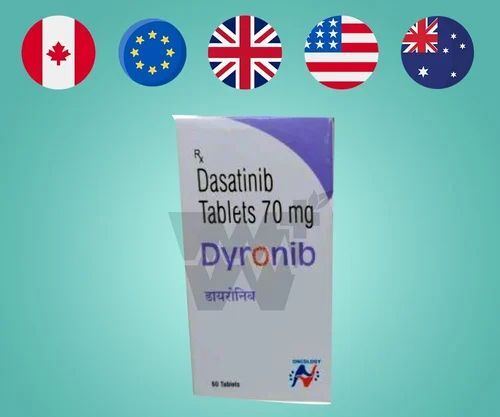 Dasatinib Tablet Dyronib 70mg Tablet