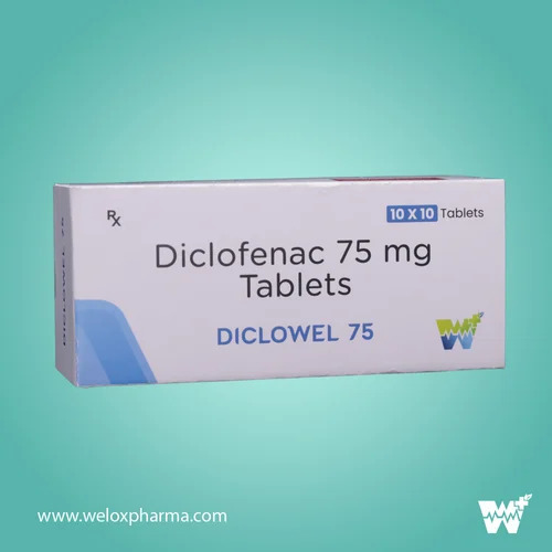Diclowel 75 Diclofenac Tablets 75 mg