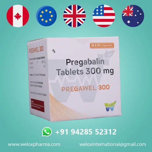 Pregawel 300 Pregabalin Tablets 300 Mg
