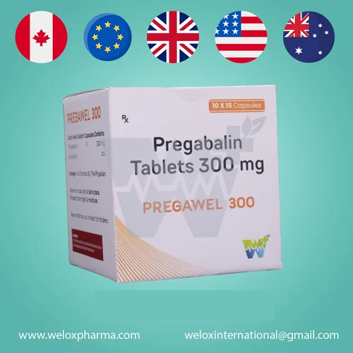 Pregawel 300 Pregabalin Tablets 300 Mg