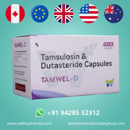 Tamwel-D Tamsulosin and Dutasteride Capsules 0.9 mg