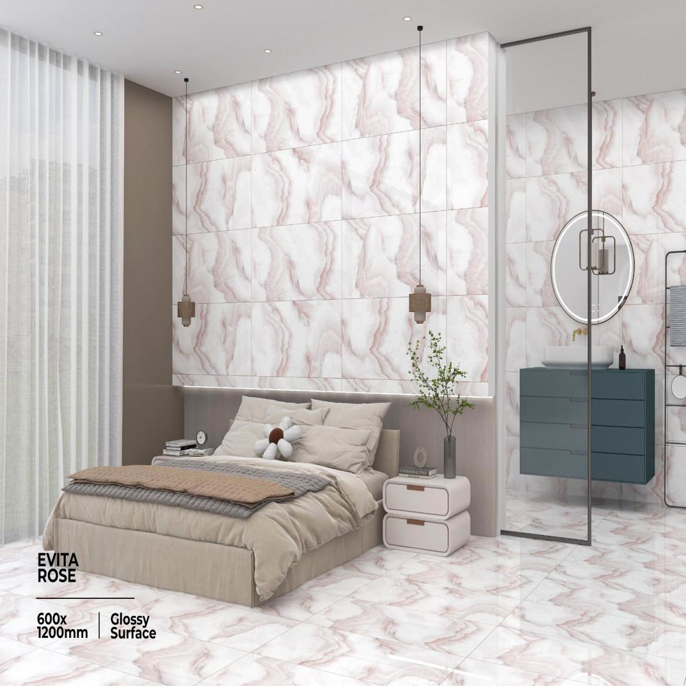 glossy vitrified tile