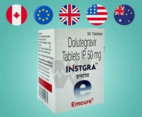 Instgra Dolutegravir 50 Mg Tablets