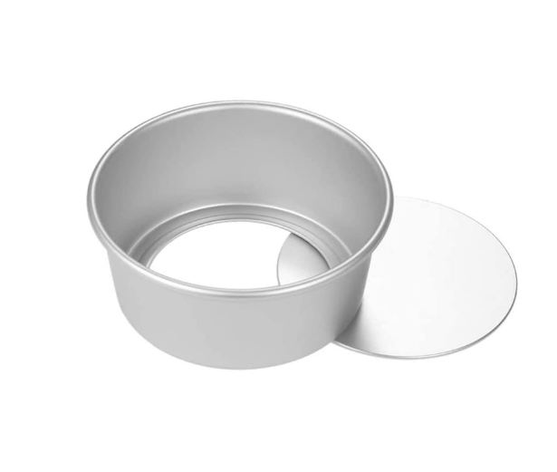 CAKE MOULD ROUND LOOSE BOTTOM ALUMINIUM ANODIES