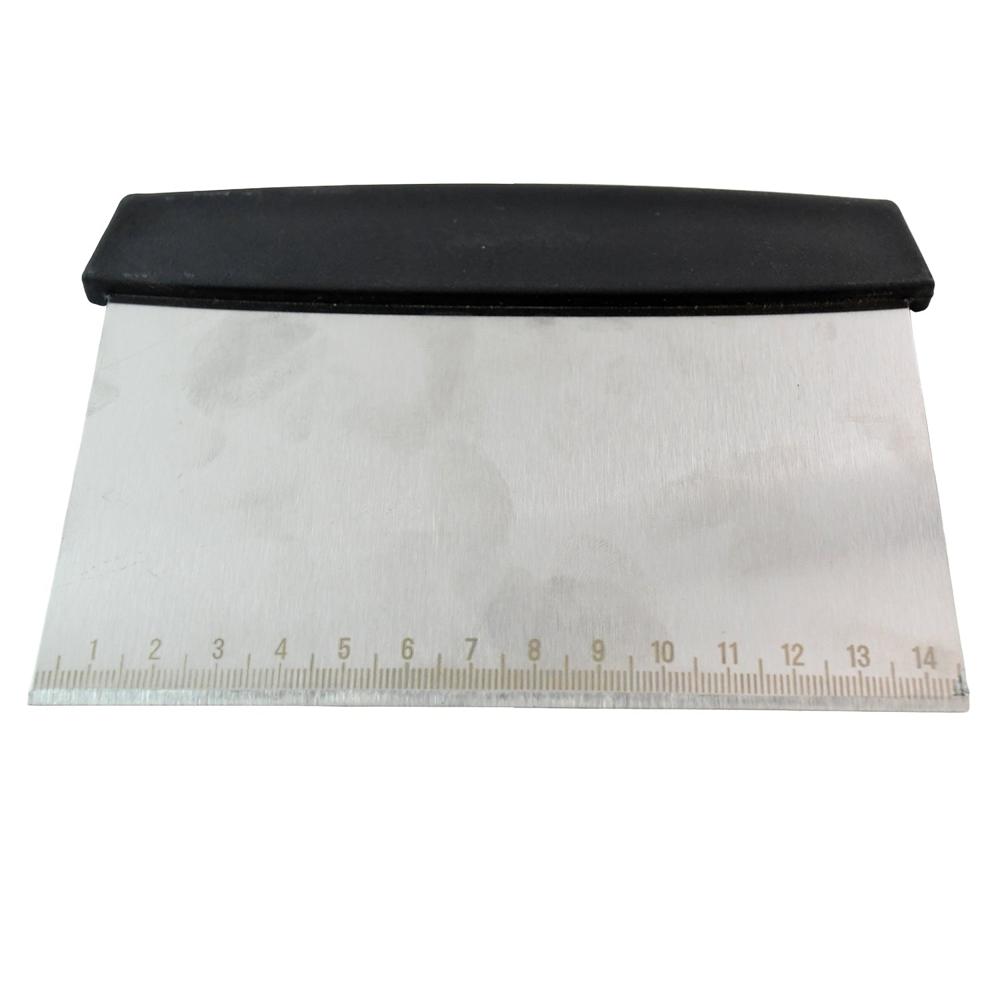 Premium Stainless Steel Dough Scraper (1 Pc)