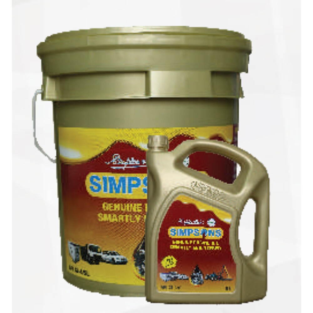 Genuine Engine Oil - Industrial Use, 5l Bottle & Bucket , Yellow Color For Automobile Performance