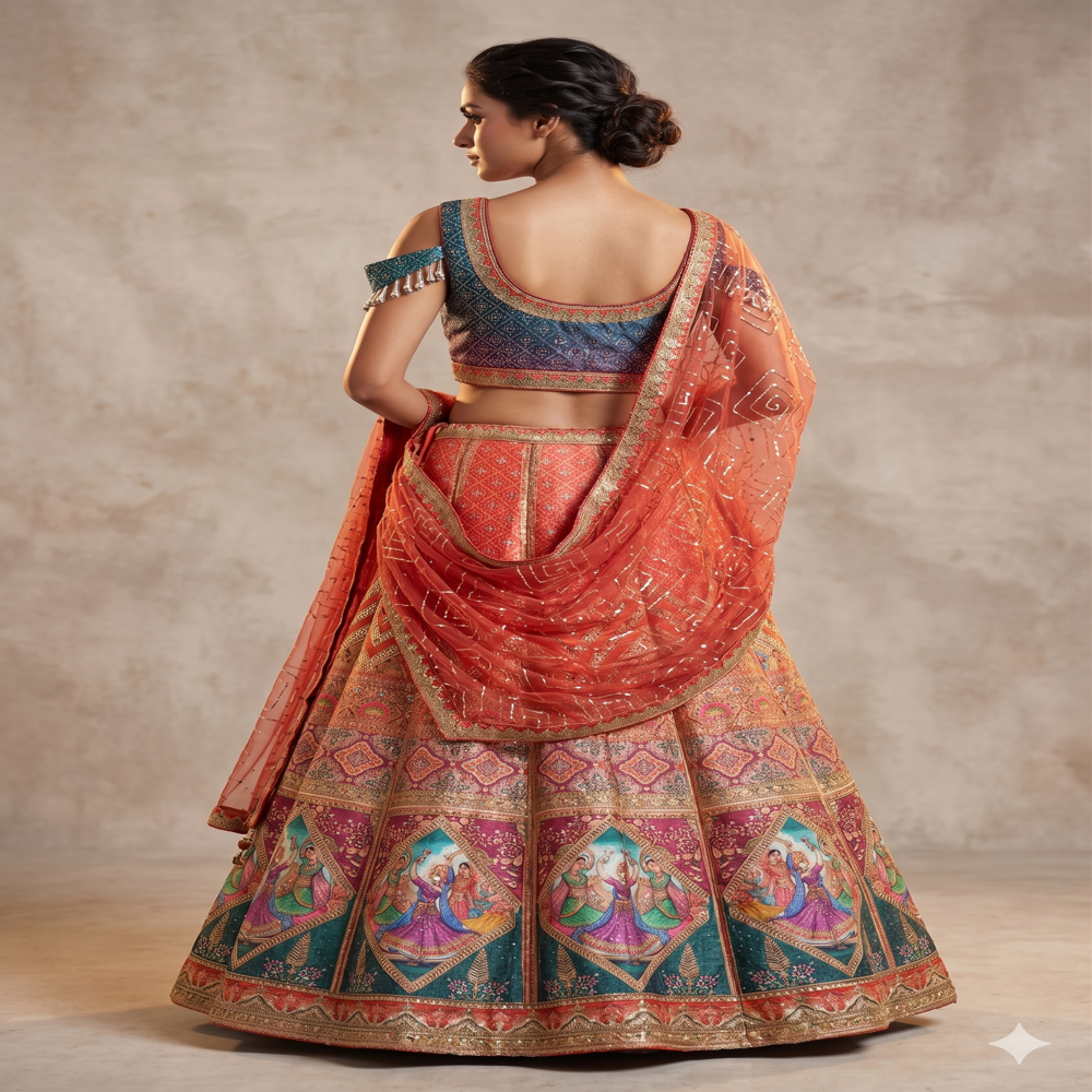 CTP-60260 Navaratri Special Lehenga Choli