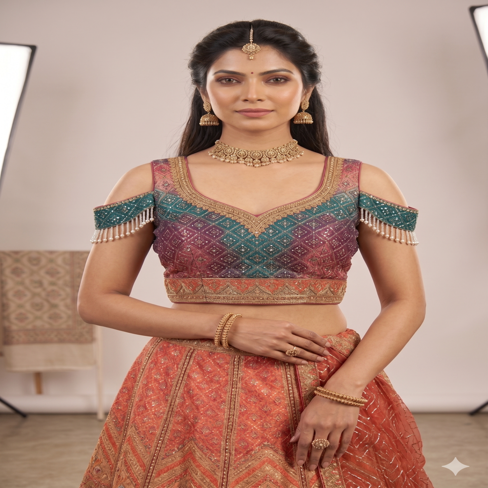CTP-60260 Navaratri Special Lehenga Choli