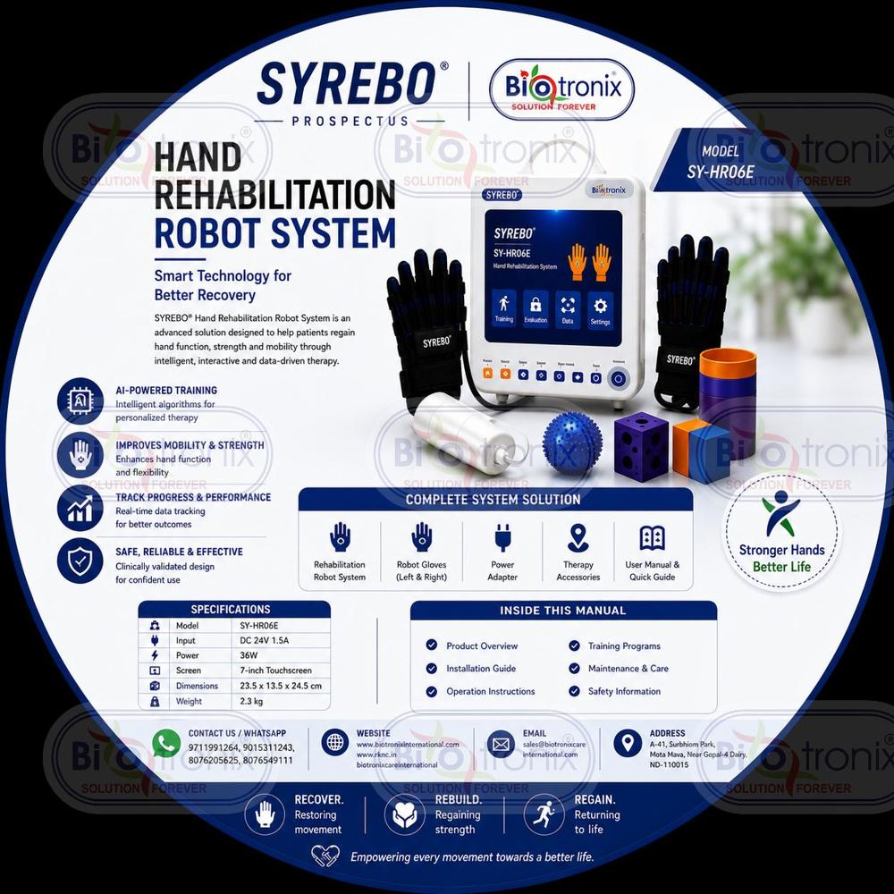 Smart Robotic Glove for Repetitive Hand Training