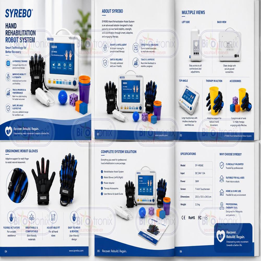 Smart Robotic Glove for Repetitive Hand Training