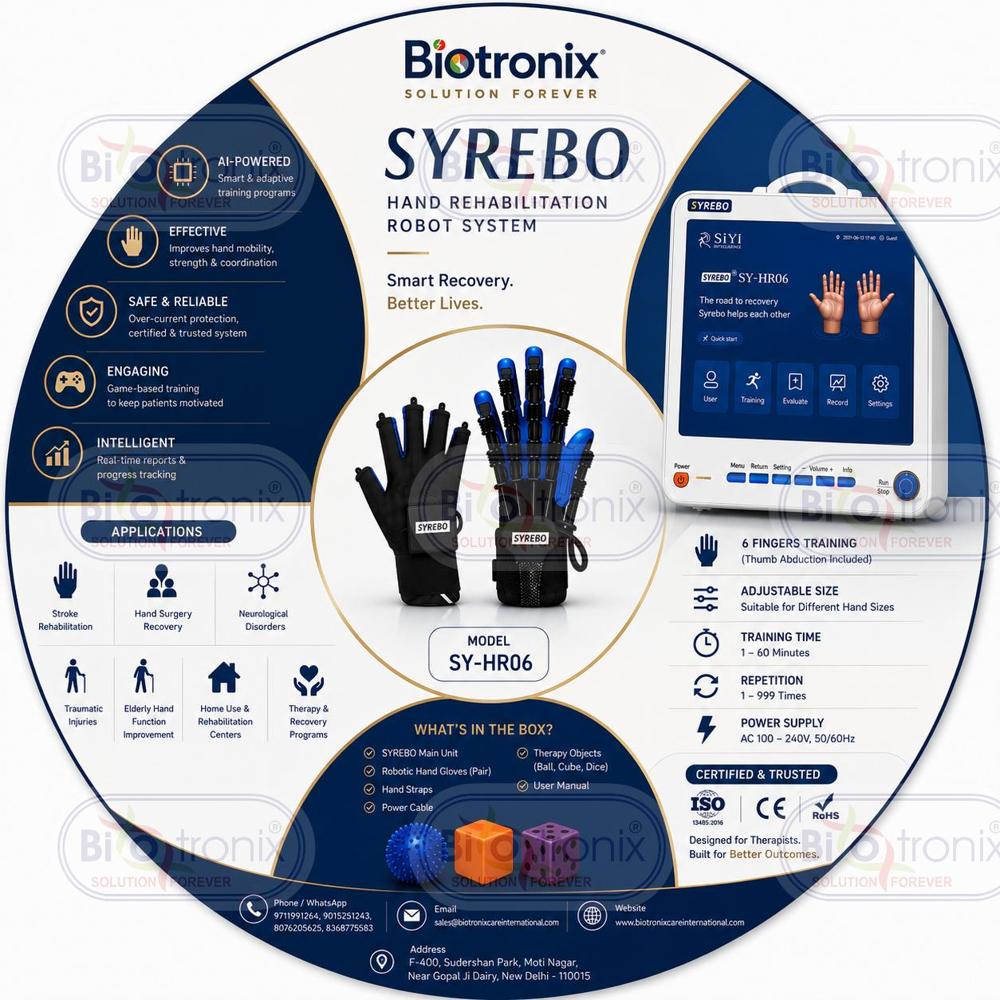 Smart Robotic Glove for Repetitive Hand Training