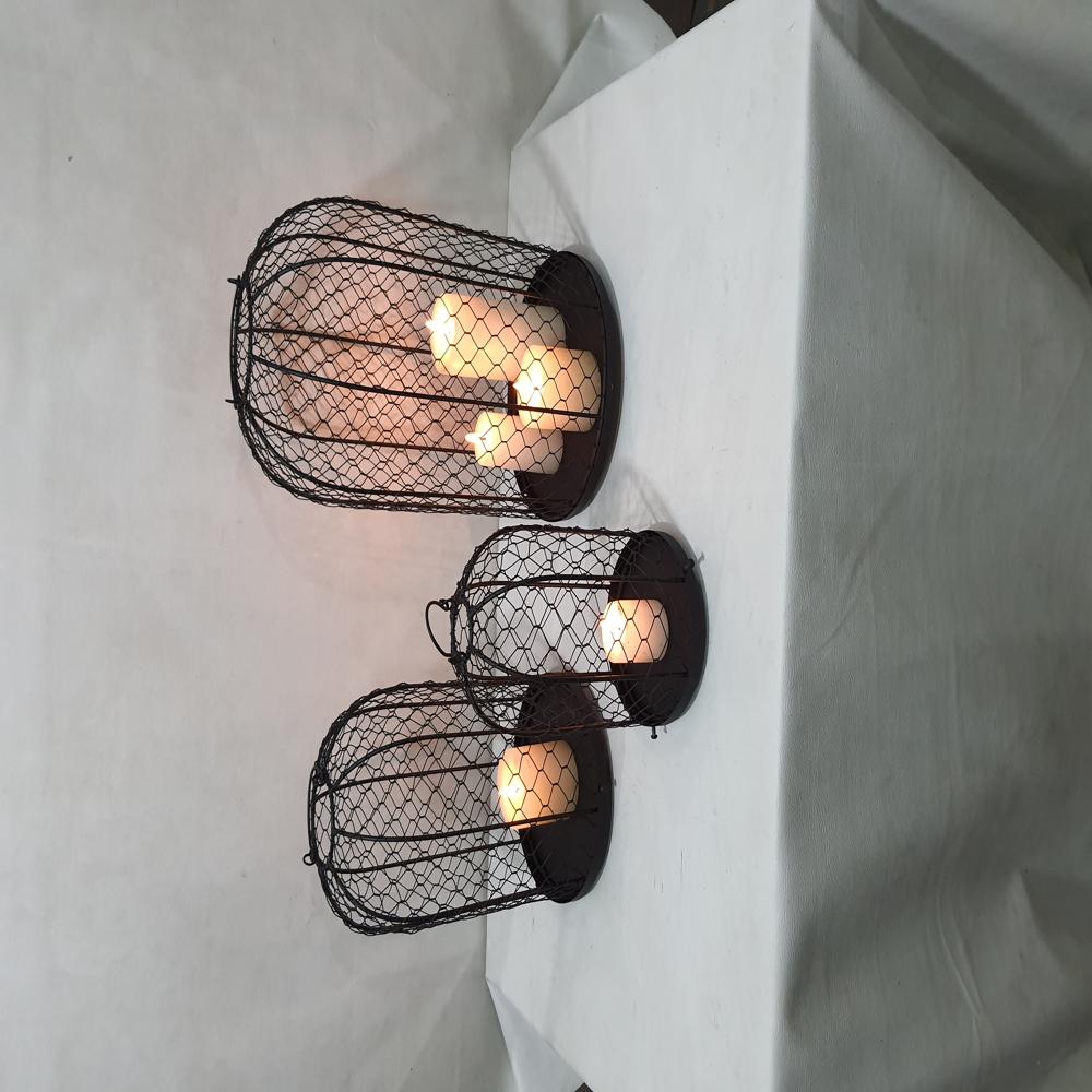 15306TL Handcrafted Metal Lanterns