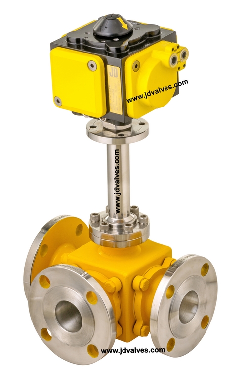 3 Way Cryogenic Valve