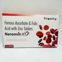 Ferrous Ascorbate And Folic Acid With Zinc Tablets