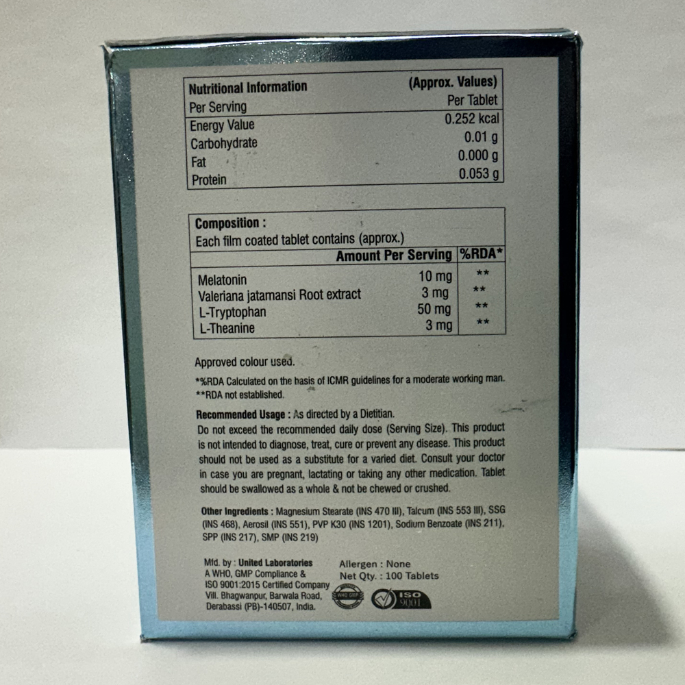 Melatonin Valeriana Jatamansi Root Extract Tablets